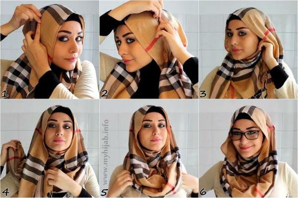 Model Hijab Yang Cocok Untuk Hidung Pesek