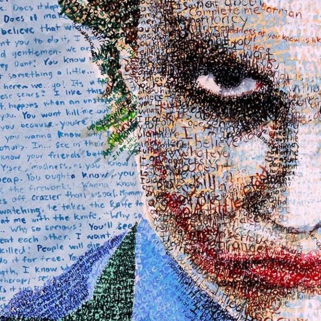 Kreasi Ilustrasi Wajah Dari Tulisan Tangan Karya Phil Vance Womantalk