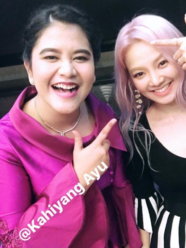 anak Jokowi, Kahiyang Ayu dan Hyoyeon SNSD